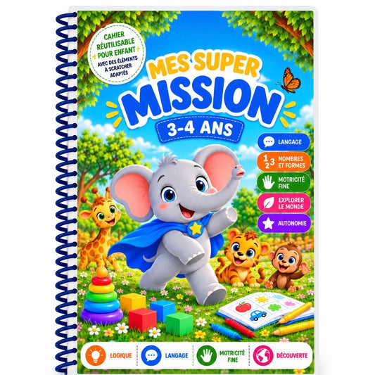 Les missions de Élio  3–4 ans