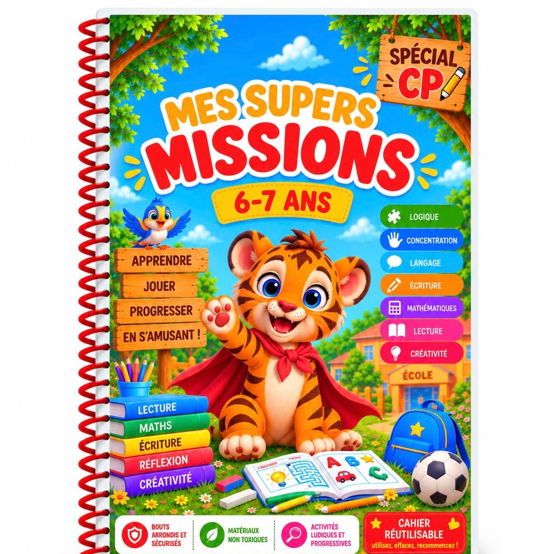 Les missions de Tigrou  6–7 ans