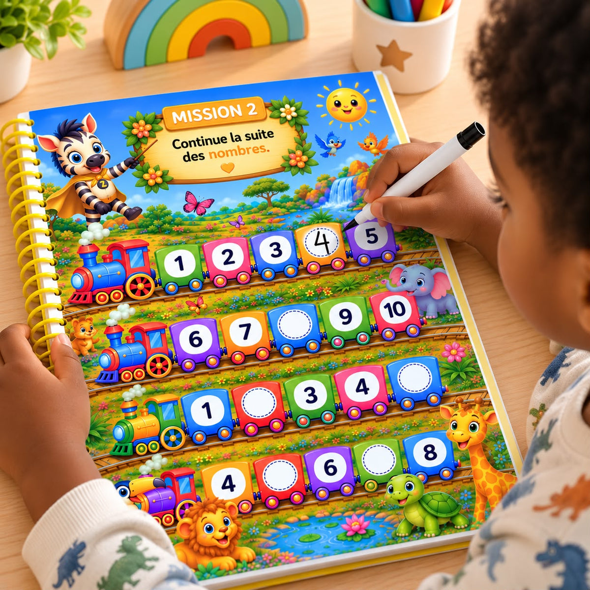 Les missions de Zeko 4–5 ans