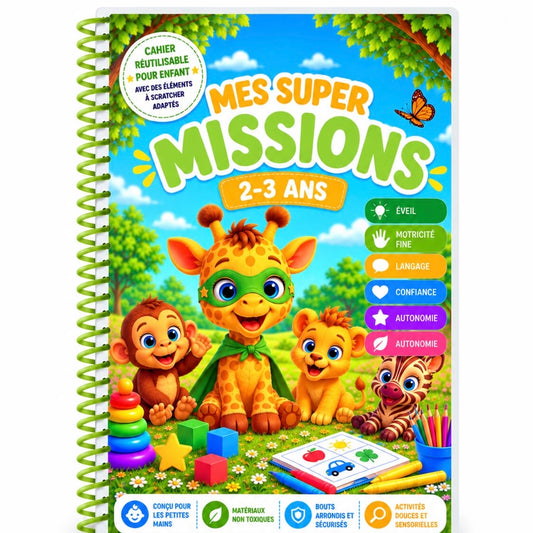 Les missions de Gigi  2–3 ans